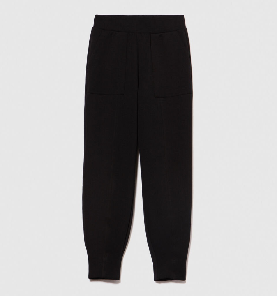 Technical joggers - women's joggers - Black | Sisley image number 6